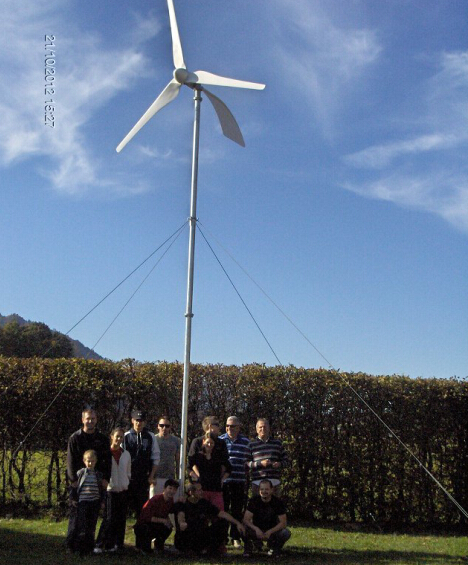 水平軸1000W風力發電機